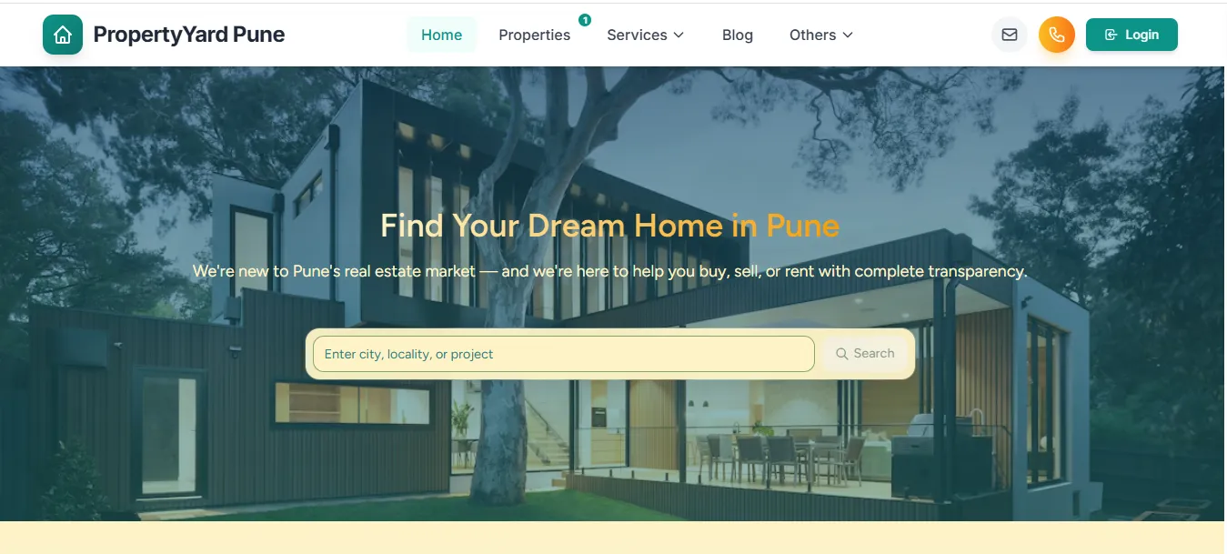 HousingYards Pune - Real Estate Platform